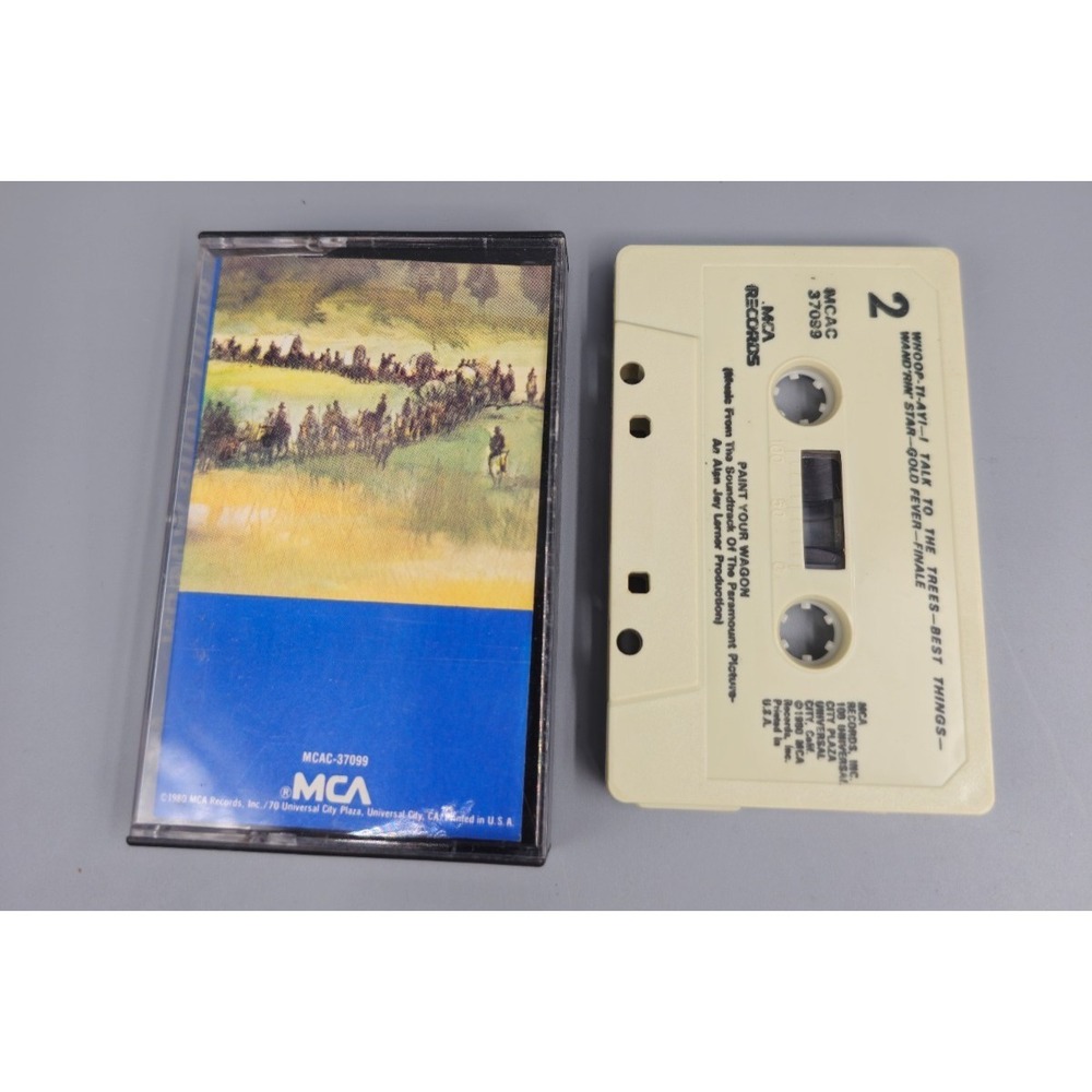 Paint Your Wagon Cassette Tape Paramount Pictures Clint Eastwood